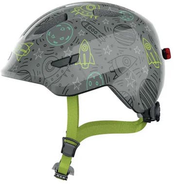 ABUS kinderhelm Smiley 3.0 LED - fietshelm met licht - diepe, Ophalen of Verzenden, Zo goed als nieuw, Abus