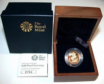 1 Sovereign 2008 Großbritannien Elizabeth Ii Seit 1952, Verzenden