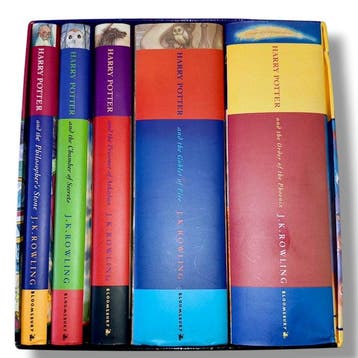 J. K. Rowling - Harry Potter Hardcover Box Set 1-5