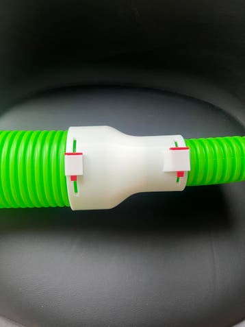 Verloop Duair Ovaal naar Rond ( Ubbink Heatpex Vent-axia ), Ophalen of Verzenden, Nieuw, Ventilator en Afzuiger