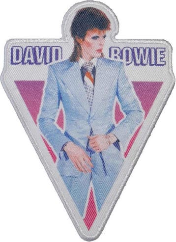 David Bowie - Blue Suit - Patch, Ophalen of Verzenden, Nieuw, Kleding