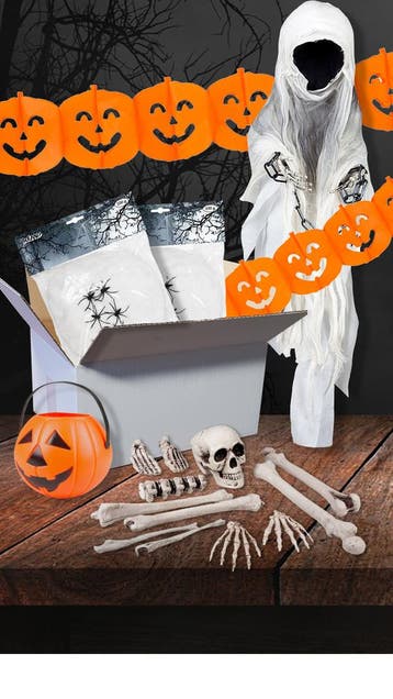 Halloween Decoratie Box, Verzenden, Nieuw