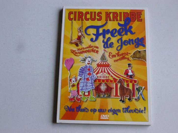 Freek de Jonge - Circus Kribbe (gesigneerd), Cd's en Dvd's, Dvd's | Cabaret en Sketches, Zo goed als nieuw, Verzenden