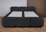 ACTIE! Bedframe Valencia 160 200 Zwart, Huis en Inrichting, Verzenden, Zwart, 200 cm, Modern