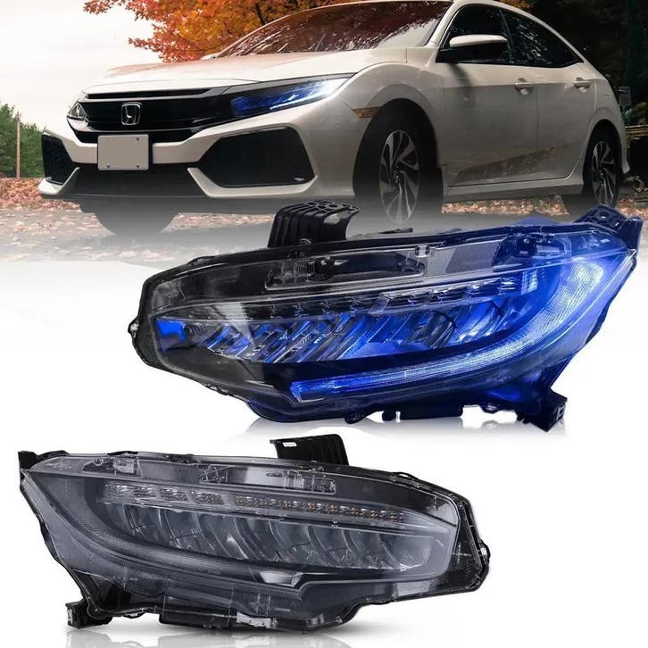 koplampen Honda Civic FULL LED, Auto-onderdelen, Verlichting, Nieuw, Honda