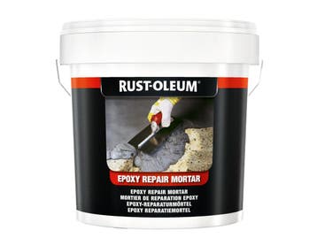 Rust oleum 5180 epoxy reparatiemortel 2,5 kg, donkergrijs,, Verzenden, Nieuw