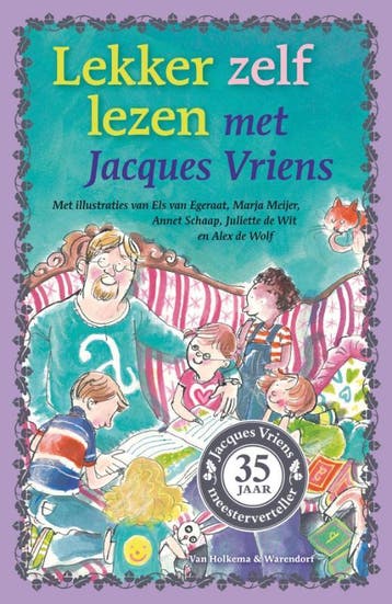 Lekker zelf lezen met Jacques Vriens - Jacques Vriens, Verzenden, Zo goed als nieuw, Jacques Vriens