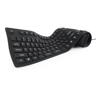 Toetsenbord | Gembird (Flexibel, USB interface, OTG adapter), Computers en Software, Verzenden, Nieuw, Gembird