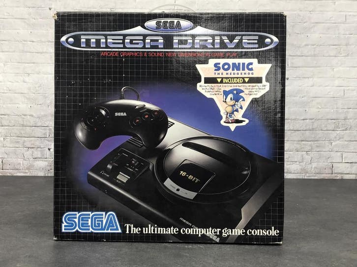 Sega Mega Drive I Starter Pack Console, Spelcomputers en Games, Spelcomputers | Sega, Ophalen of Verzenden