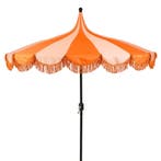 Edelman Kim stokparasol oranje - Ø235 x 238 cm, Verzenden, Nieuw
