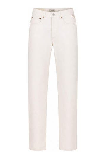 Replay Broek in maat W29 L32 Wit, Verzenden, Zo goed als nieuw, Wit, Replay