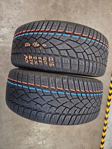215/40/17 87V AO DUNLOP WINTERBANDEN 7,4MM PROFIEL DEMO 2X, Ophalen, 17 inch, Winterbanden, Band(en)