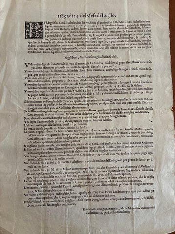 Document - Vari - Lotto di 4 editti, Antiek en Kunst