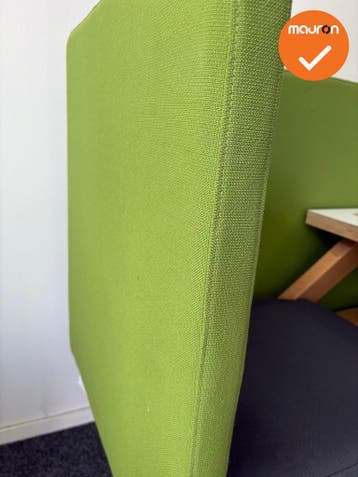 Design Zitmeubel - TOOaPICNIC Hide 110 - Groen met Antraciet, Vergader- of Presentatieruimte, Ophalen of Verzenden, Gebruikt, Stoel