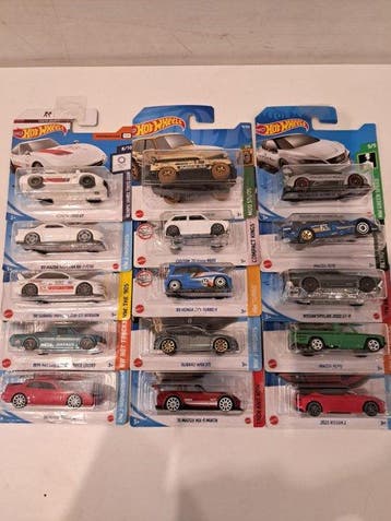 Hot Wheels 1:64 - Modelauto (15) - Japanners, Nieuw