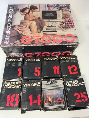 Philips - Videopac - G7000 Videopac Boxed & Lot of Boxed, Nieuw