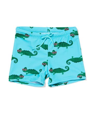 HEMA Kinderzwembroek hagedis blauw, Verzenden, Nieuw