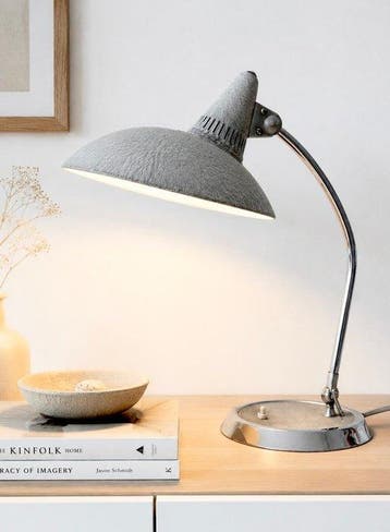 Hala - Bureaulamp - president - Aluminium, Antiek en Kunst, Antiek | Lampen