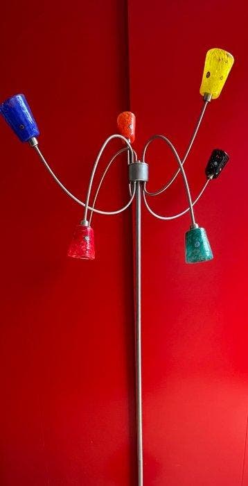 Canal - Plafondlamp - Glas, Antiek en Kunst, Antiek | Lampen