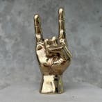 sculptuur, NO RESERVE PRICE - ROCK ON Hand Signal Sculpture, Antiek en Kunst