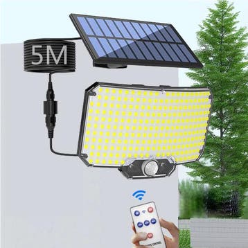 234 LED Zonne Wandlamp met Bewegingssensor Buitenlamp, Verzenden, Nieuw