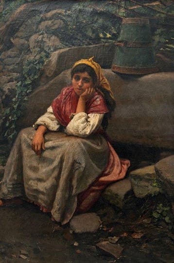 Teodoro Andreu y Sentamans (1870-1935), attribuito - Giovane