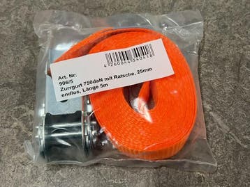 Veiling - 20x Konvox spanband met ratel 25mm x 5m, Nieuw