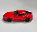 Schaalmodel Toyota Supra (schaal 1:43, ca. 10x4x3 cm, rood), Ophalen of Verzenden, Nieuw