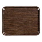 Dienblad | Melamine | Houtlook | Stapelbaar | 430x330mm, Verzenden, Nieuw in verpakking