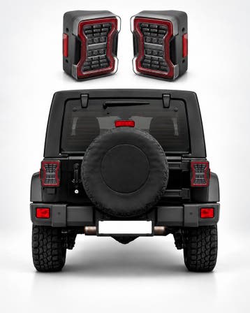 Achterlichten | geschikt voor Jeep | Wrangler JK | 2007–2018, Verzenden, Nieuw, Jeep
