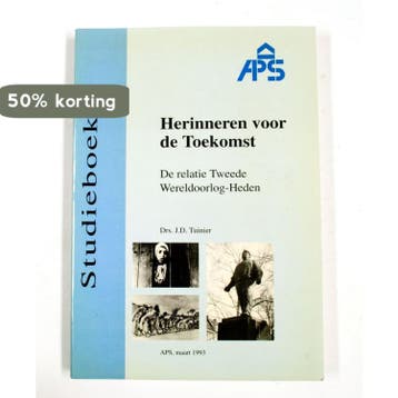 Herinneren voor de toekomst - Tuinier 9789066072138, Verzenden, Zo goed als nieuw, Tuinier