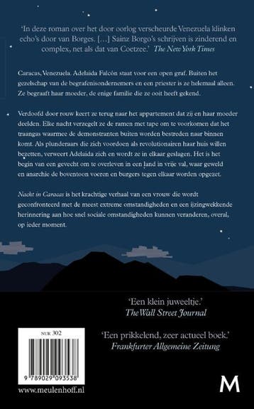 Nacht in Caracas 9789029093538 Karina Sainz Borgo, Verzenden, Gelezen, Karina Sainz Borgo
