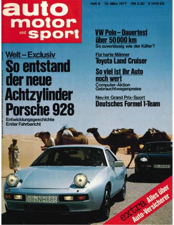 1977 AUTO MOTOR UND SPORT 06 DUITS, Nieuw, Author