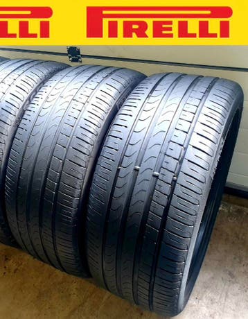 2x 275 40 R21 PIRELLI 5 en 5.5mm €100 P.S GEMONTEERD EN AL, Ophalen, Gebruikt, 275 mm, 21 inch