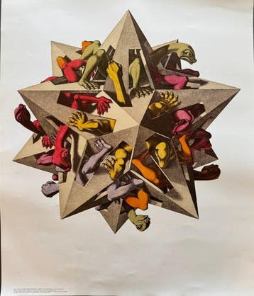 M.C. Escher - The M.C. Escher Company - ZWAARTEKRACHT -, Antiek en Kunst, Kunst | Tekeningen en Foto's