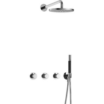 Hotbath Cobber X - Inbouw Regendoucheset - Chroom - 2, Ophalen of Verzenden, Nieuw