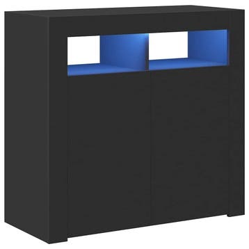 TV-kast met LED | 80x35x75cm | Laatste Stuk!, Gebruikt, Modern, 25 tot 50 cm, Overige houtsoorten
