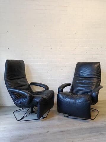 Yoga - Fauteuil (2) - Jori - Leder, Staal