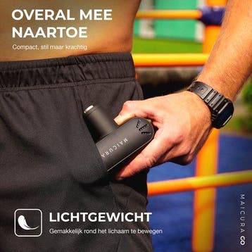 2dekans | Maicura GO - Massage Gun - Professioneel - Massage, Sport en Fitness, Massageproducten, Ophalen of Verzenden, Zo goed als nieuw