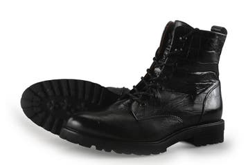 Piedi Nudi Veterboots in maat 41 Zwart, Kleding | Dames, Schoenen, Verzenden, Zwart, Overige typen, Zo goed als nieuw