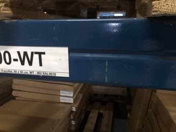 Palletstelling polypal, gebruikt - Ligger 2700x100x50 mm,, Ophalen of Verzenden