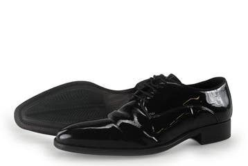Manfield Nette schoenen in maat 40 Zwart, Kleding | Heren, Schoenen, Manfield, Verzenden, Zwart, Overige typen