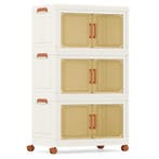 LIVSK Opvouwbare Stapelbare Opbergbakken met Wielen - Magnet, Huis en Inrichting, Verzenden, Nieuw