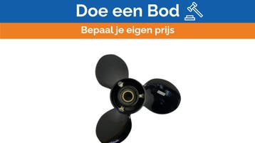 Bieden: Michigan Match 3-Blade Aluminum Boat Propeller 9 1/, Ophalen of Verzenden, Nieuw