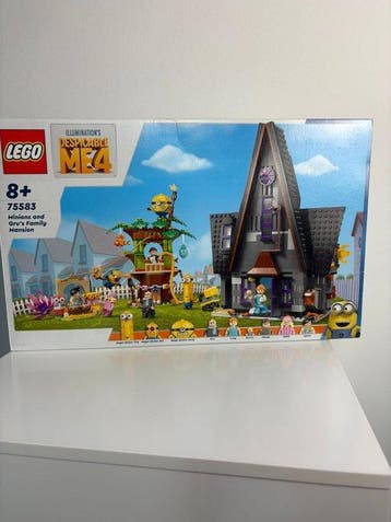 Lego Set - 75583 - Minions - Minions and Grus Family, Nieuw