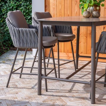 Manolo high dining tuintafel 180x90xH90 cm printed ceramic, Ophalen of Verzenden, Nieuw