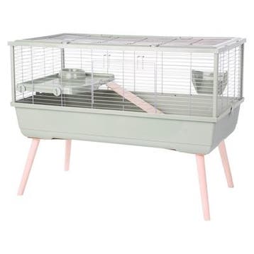 Zolux knaagdierkooi cavia neolife groen (Konijnenkooien), Verzenden, Nieuw, Ren
