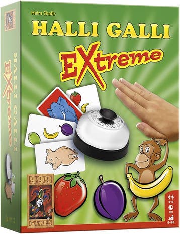Halli Galli Extreme | 999 Games - Kaartspellen, Verzenden, Nieuw