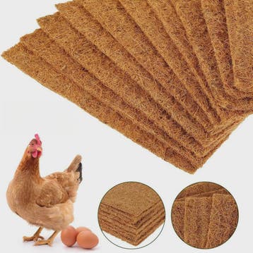 Milieuvriendelijke Kokosvezel Kippennestmatten - Herbruikbaa, Verzenden