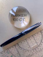 Parker - 100 Cobalt black CT roller - Pen, Nieuw